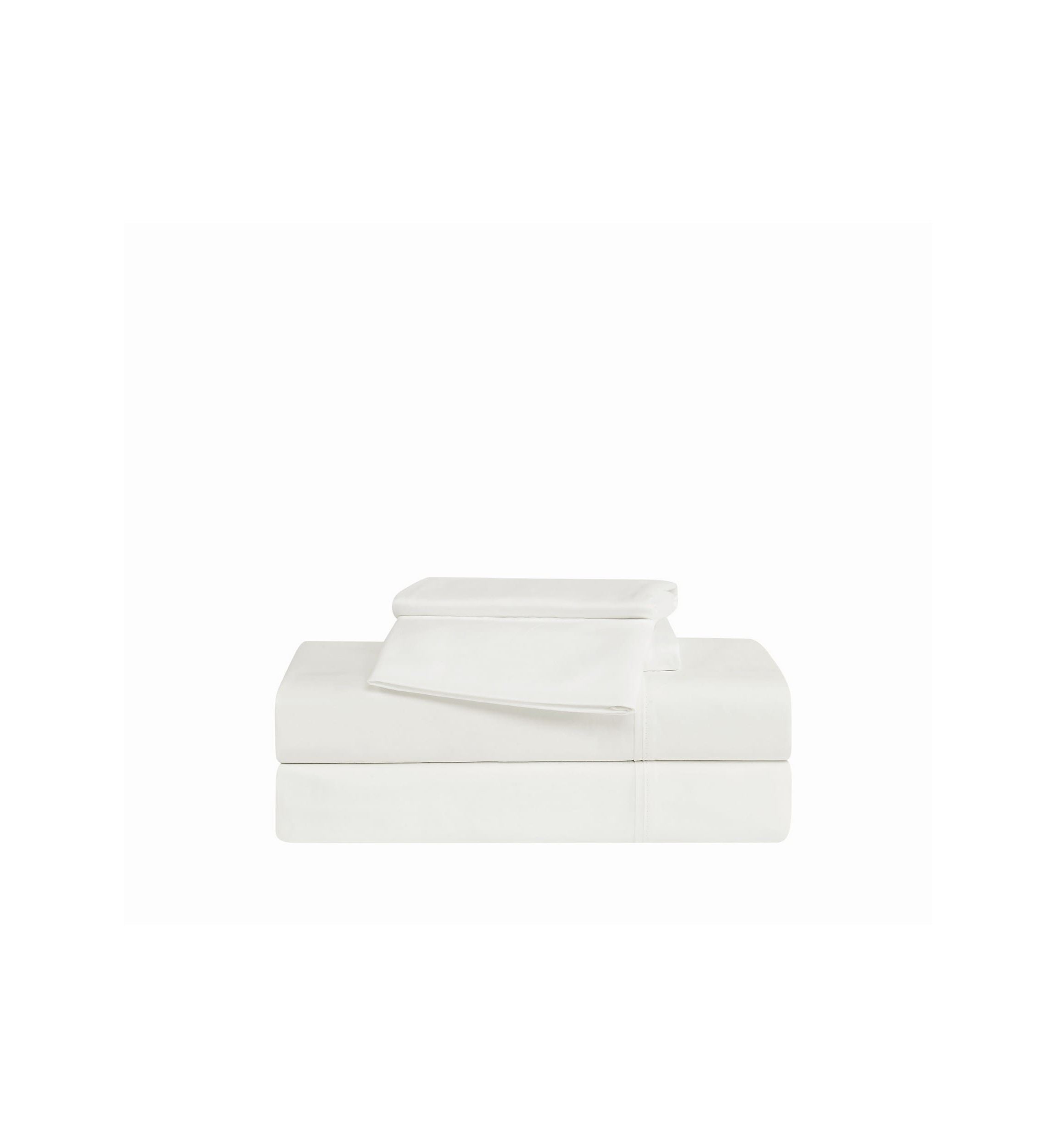 Badgley Mischka Cotton Sateen Tan Twin 3 Piece Sheet Set