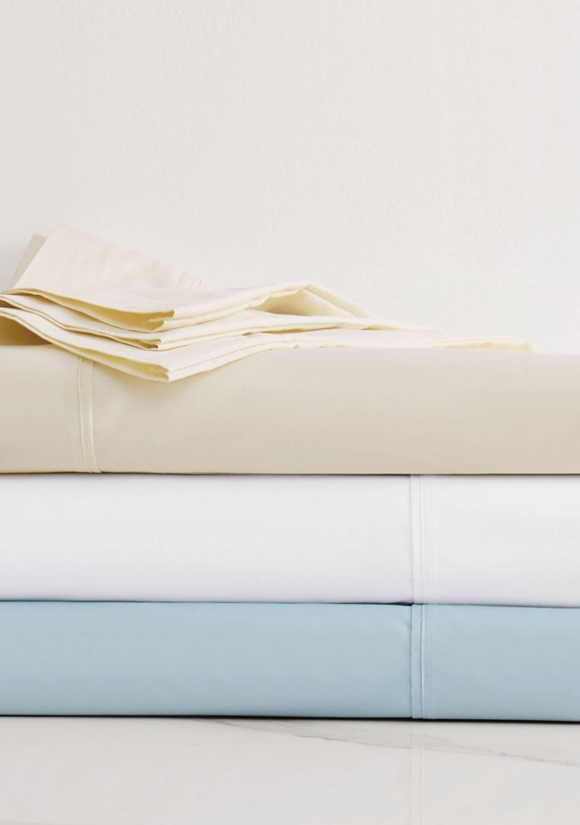 Vince Camuto 1200TC CVC Cooling Light Blue King Pillowcase Pair