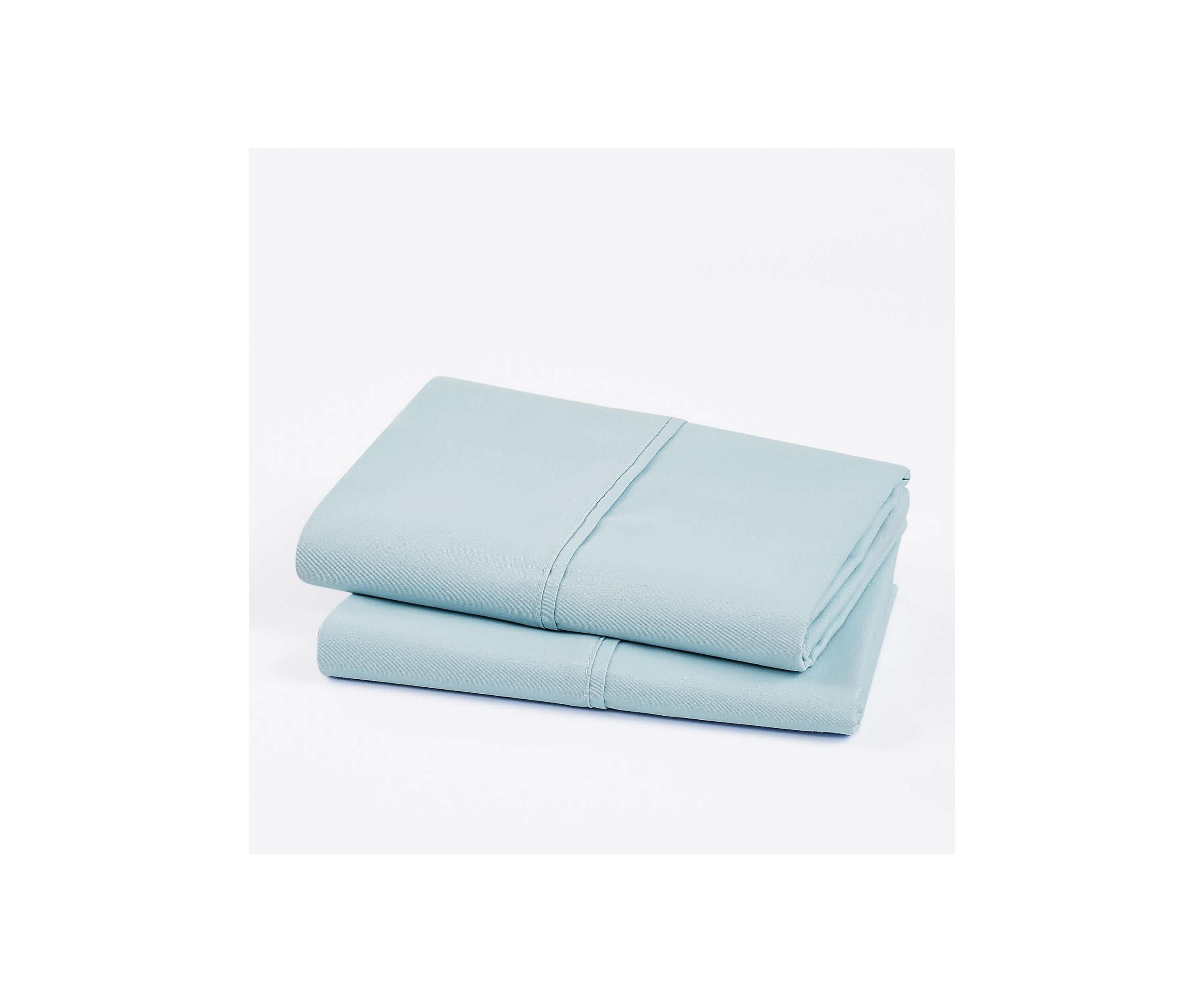 Vince Camuto 1200TC CVC Cooling Light Blue King Pillowcase Pair