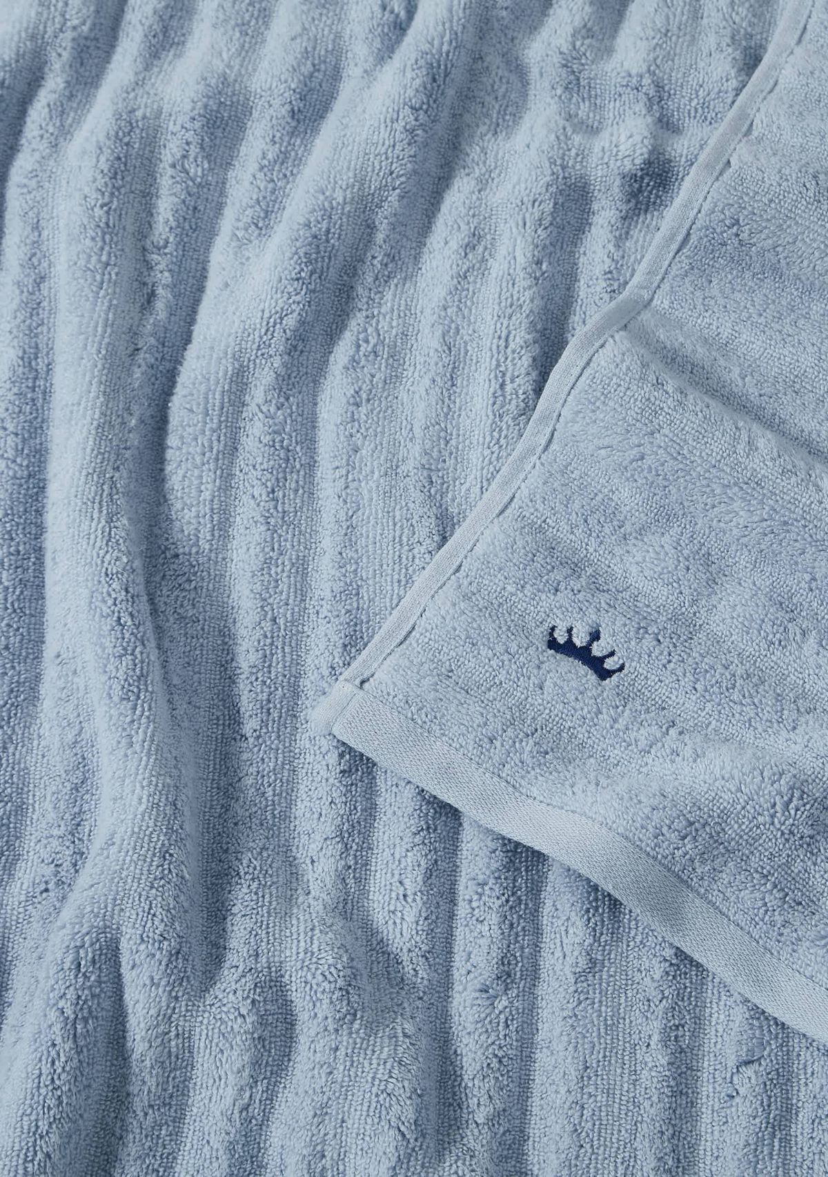 Royal Velvet Textured 6 Piece Towel Set in Gray