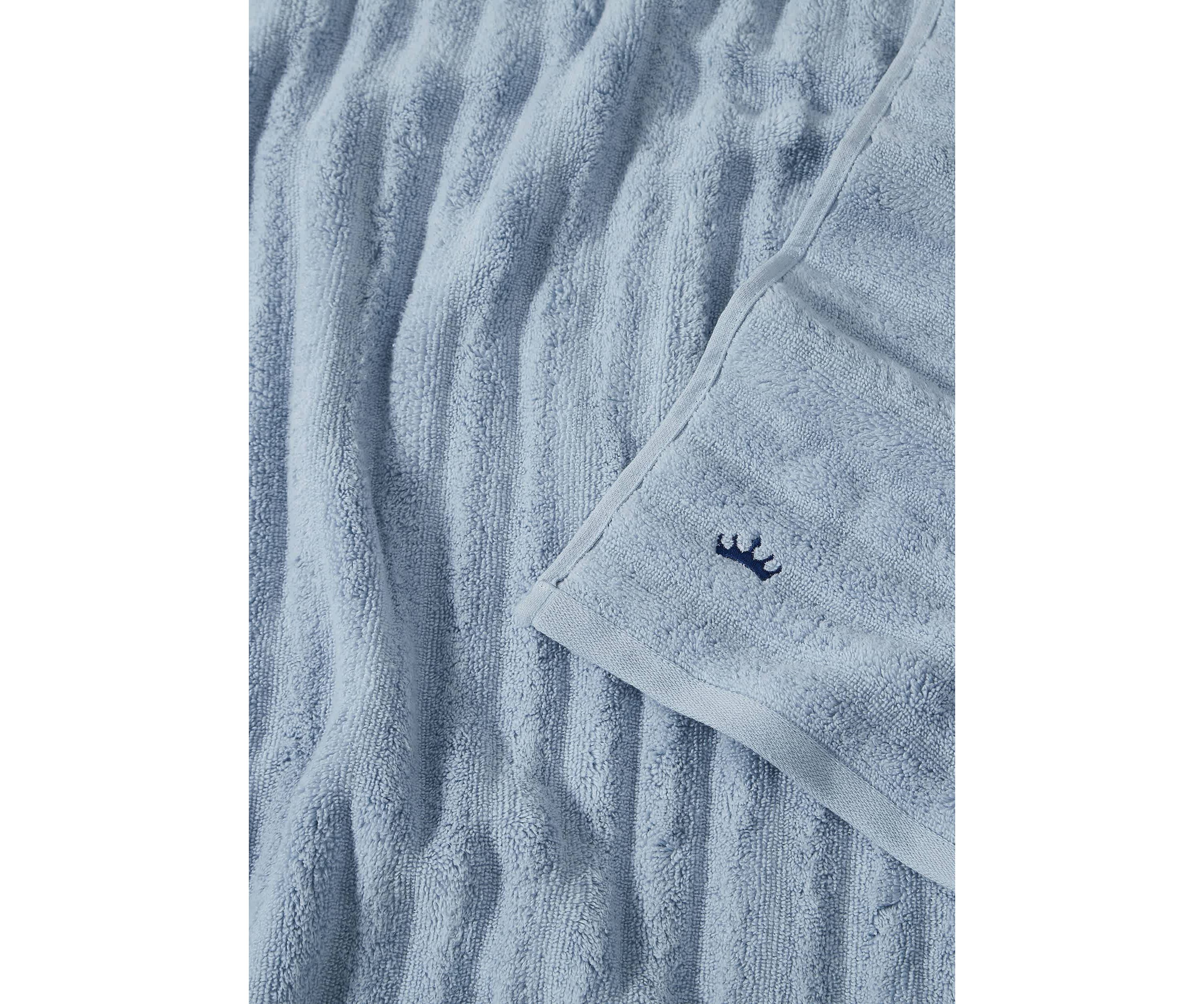 Royal Velvet Textured 6 Piece Towel Set in Gray
