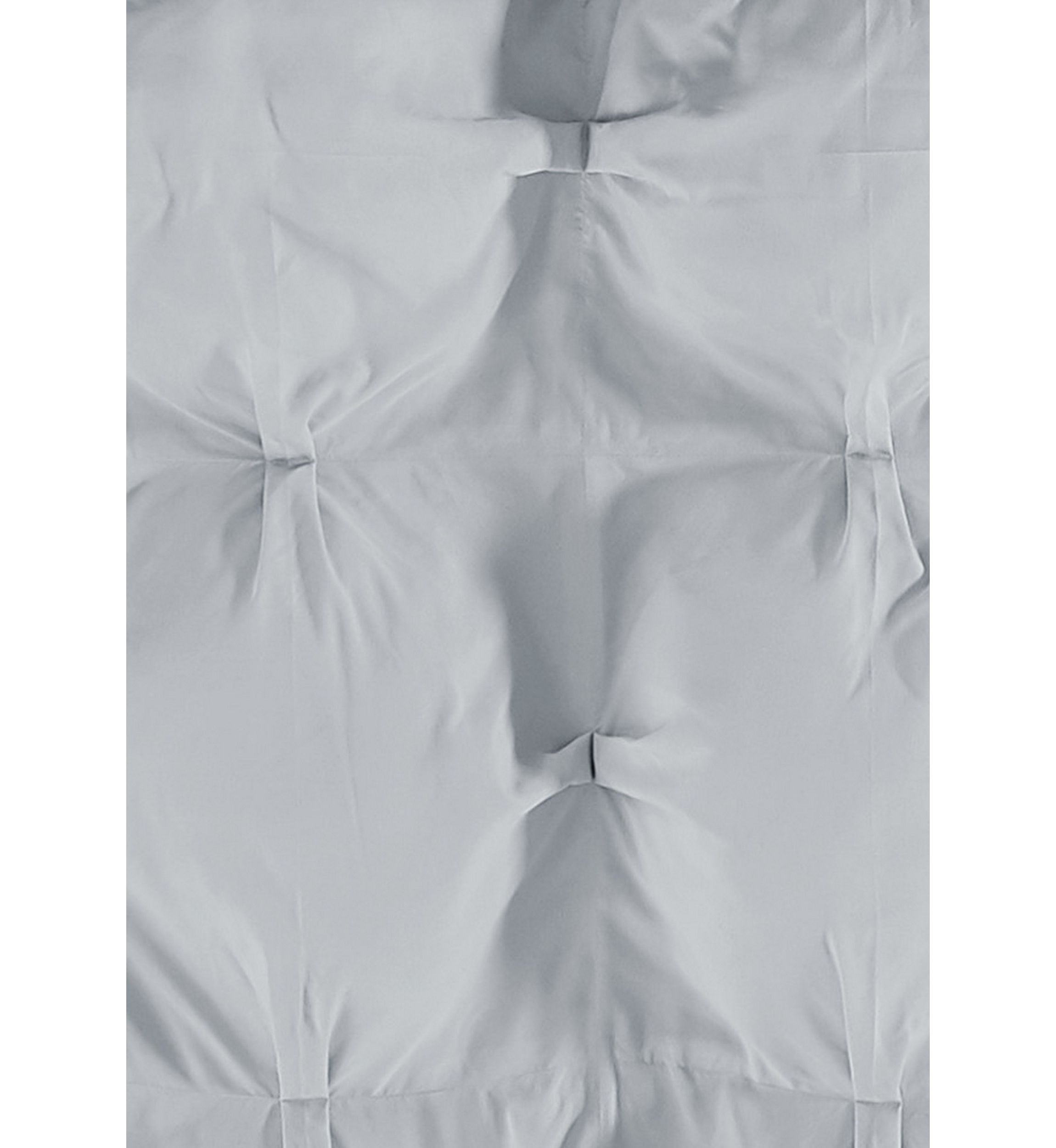 Truly Soft Oversized Puffer Gray King 3 Piece Comforter Set
