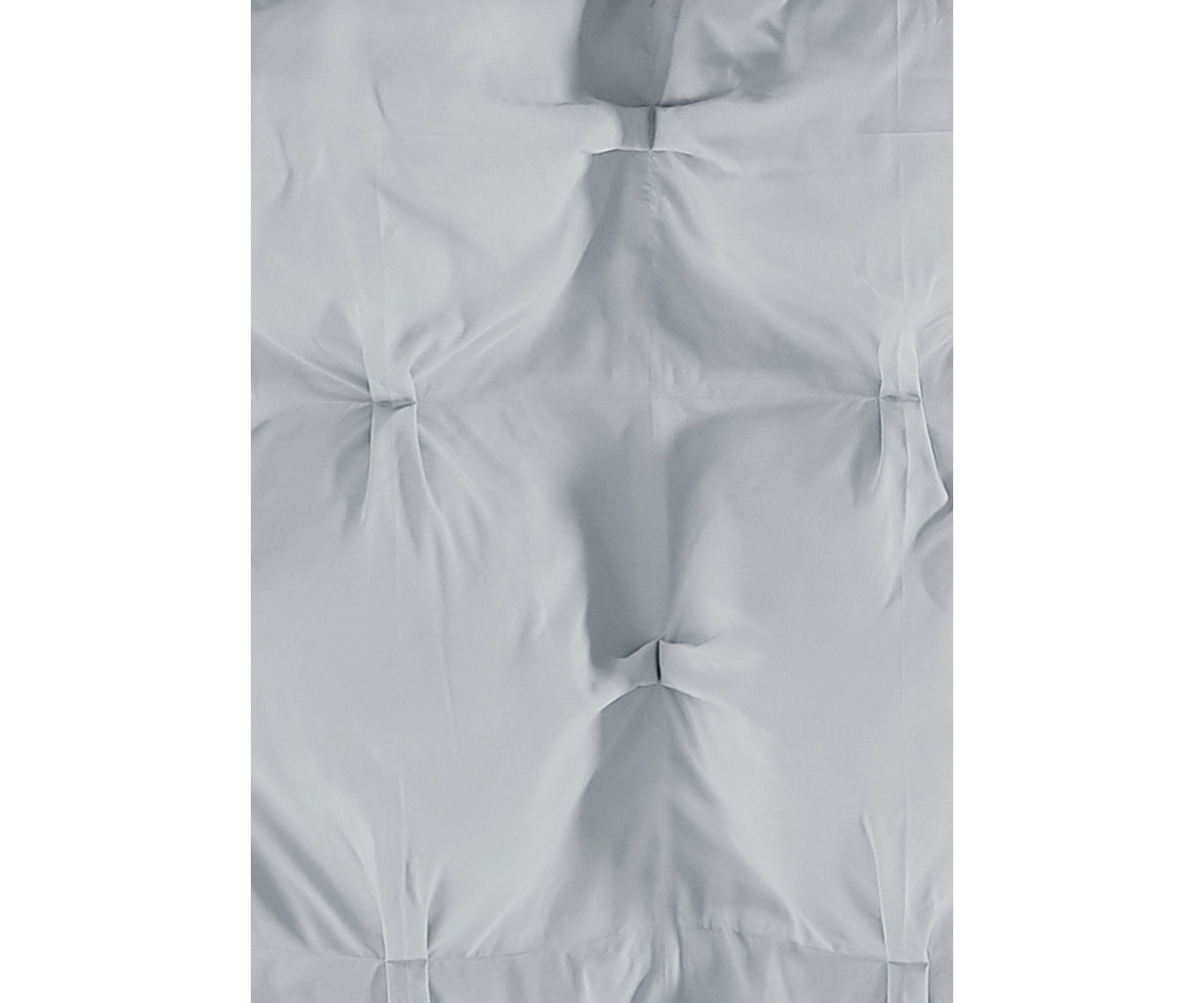Truly Soft Oversized Puffer Gray King 3 Piece Comforter Set