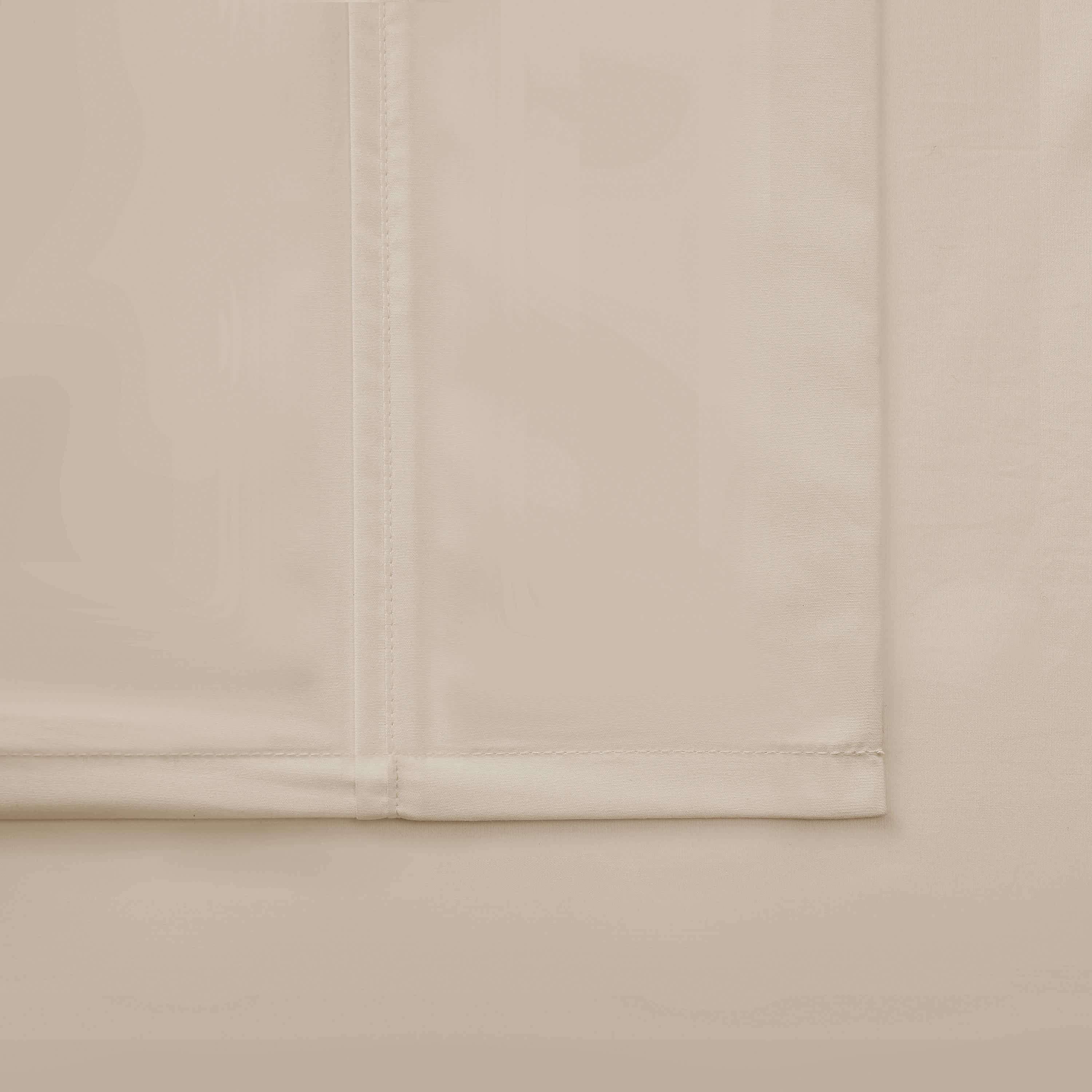 Borghese Roma 400TC Percale Cotton Light Blue King Pillowcase Pair