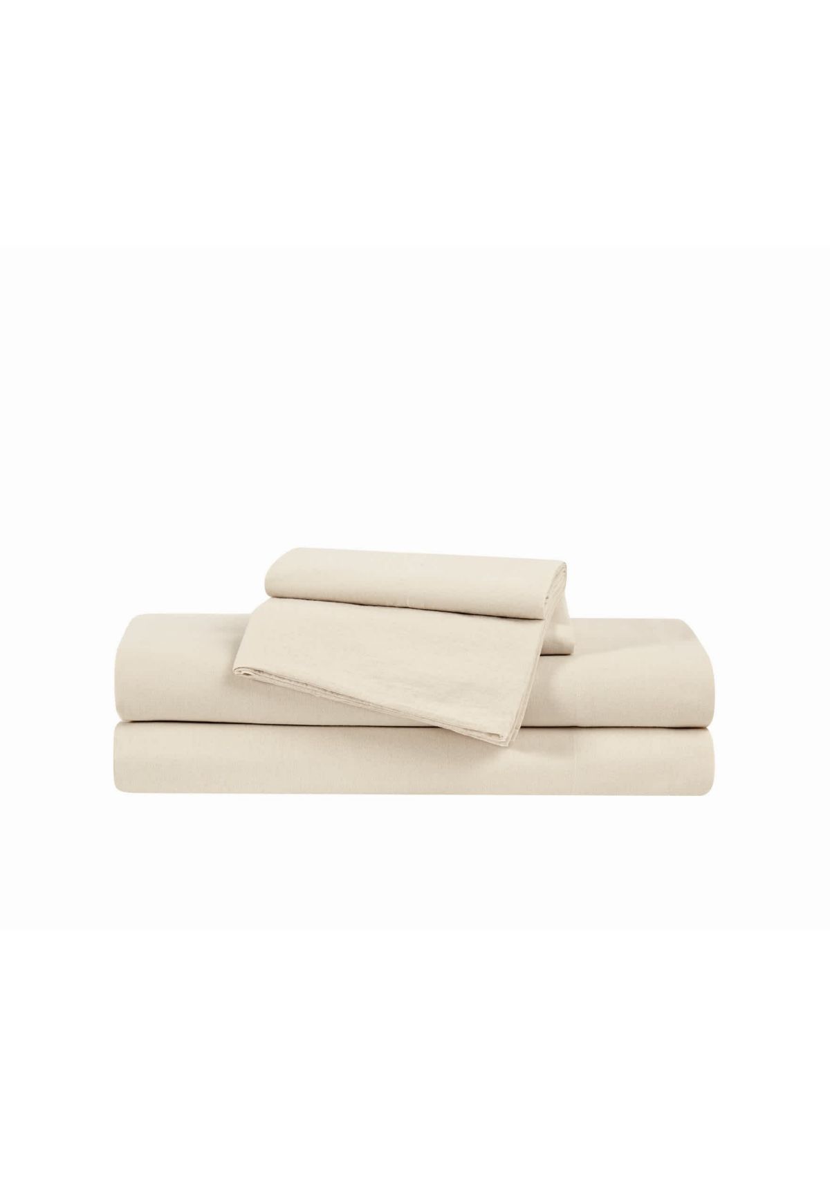 Brooklyn Loom Essential Cotton Blue King 4 Piece Sheet Set