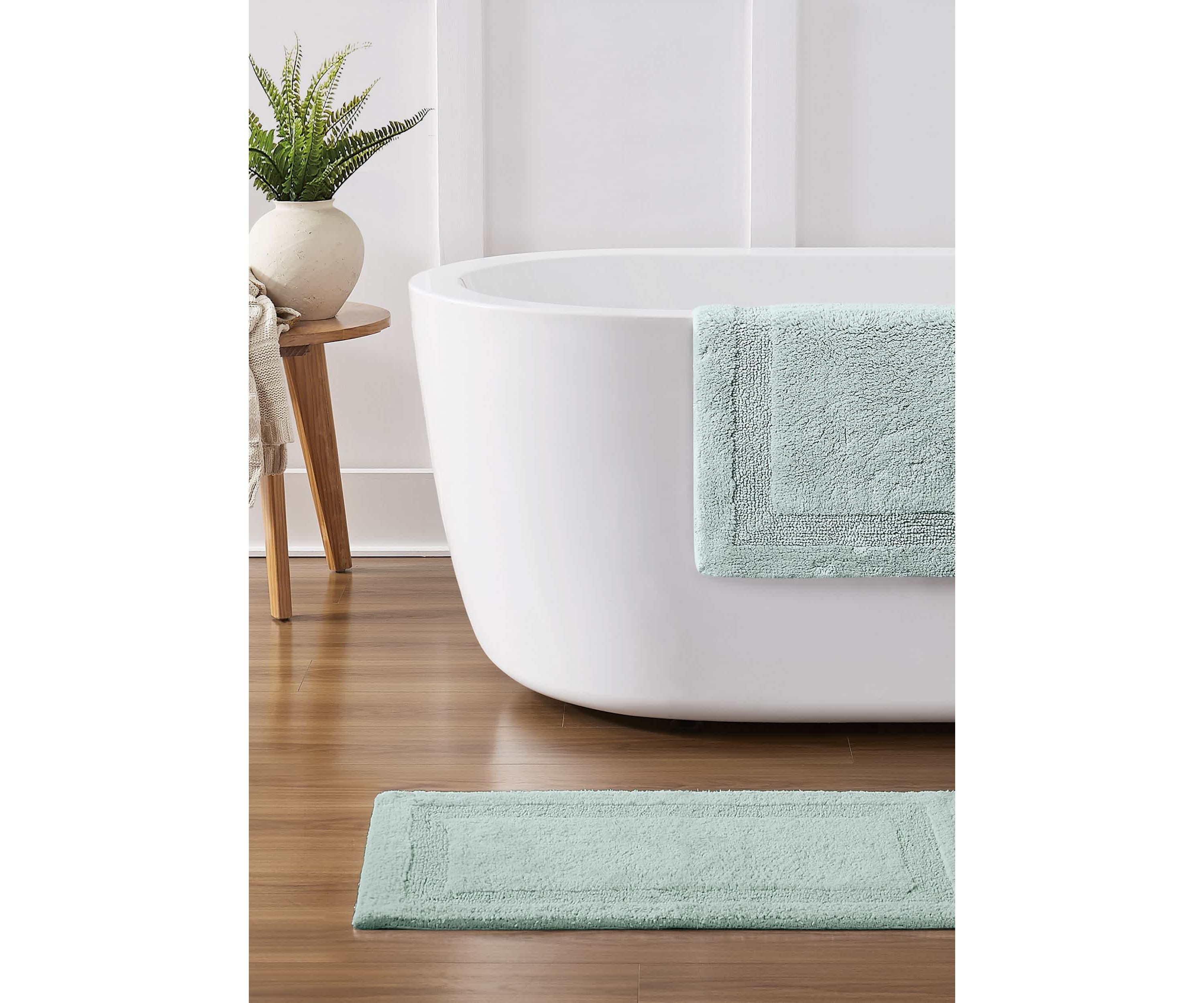Royal Velvet Classic Cotton Set of 2 (17x24, 20x32) Bath Rug in Blush