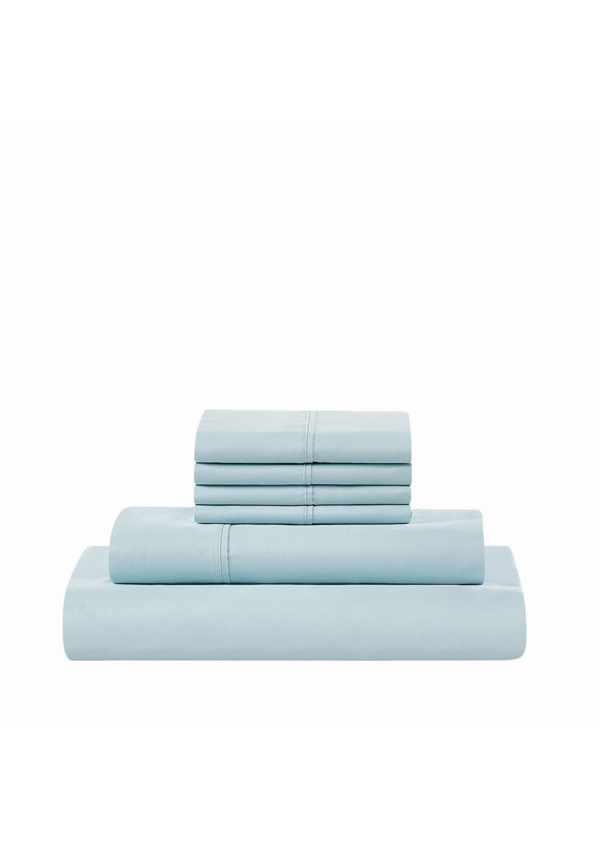 5th Avenue Lux 1200TC CVC Cooling White 7 Piece Split King Sheet Set