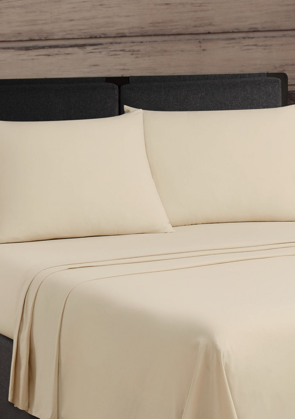 Frye Vintage Washed Cotton Blue Full 4 Piece Sheet Set