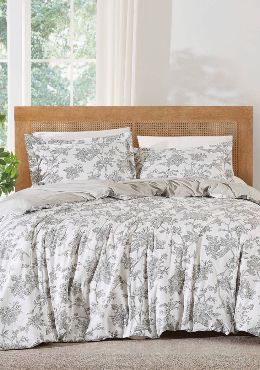 Brooklyn Loom Mila Floral Duvet Set