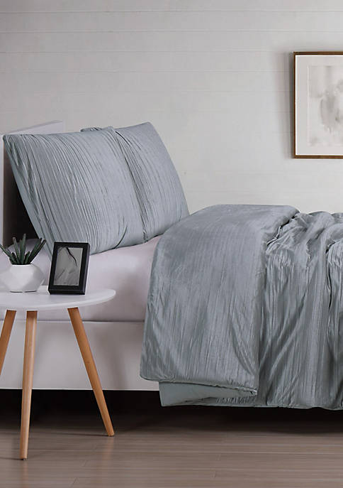 American Traditions™ Crinkle Velvet Comforter Set