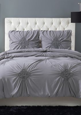 Christian Siriano Georgia Rouched Comforter Set Belk