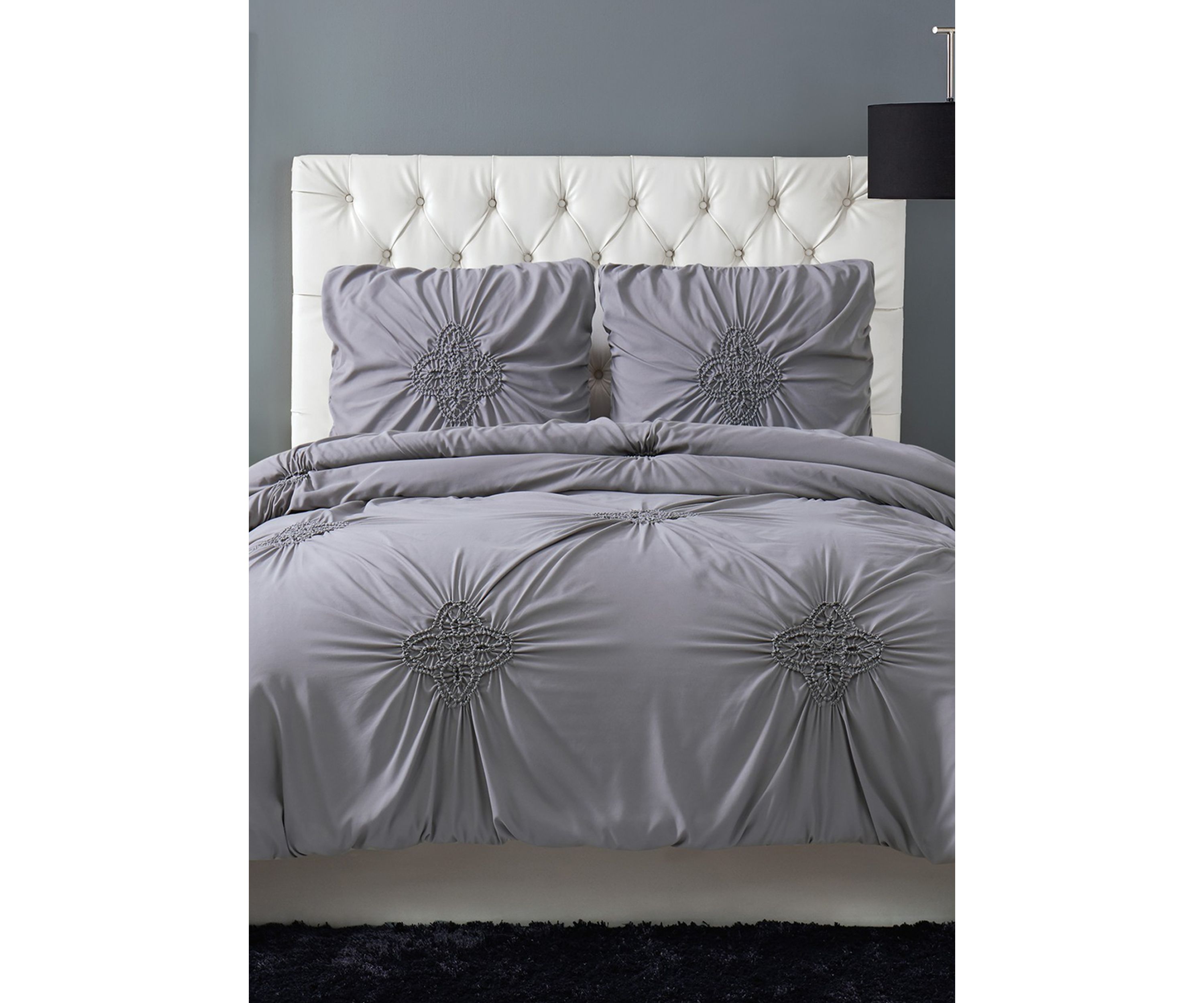 Georgia Rouched Comforter Set