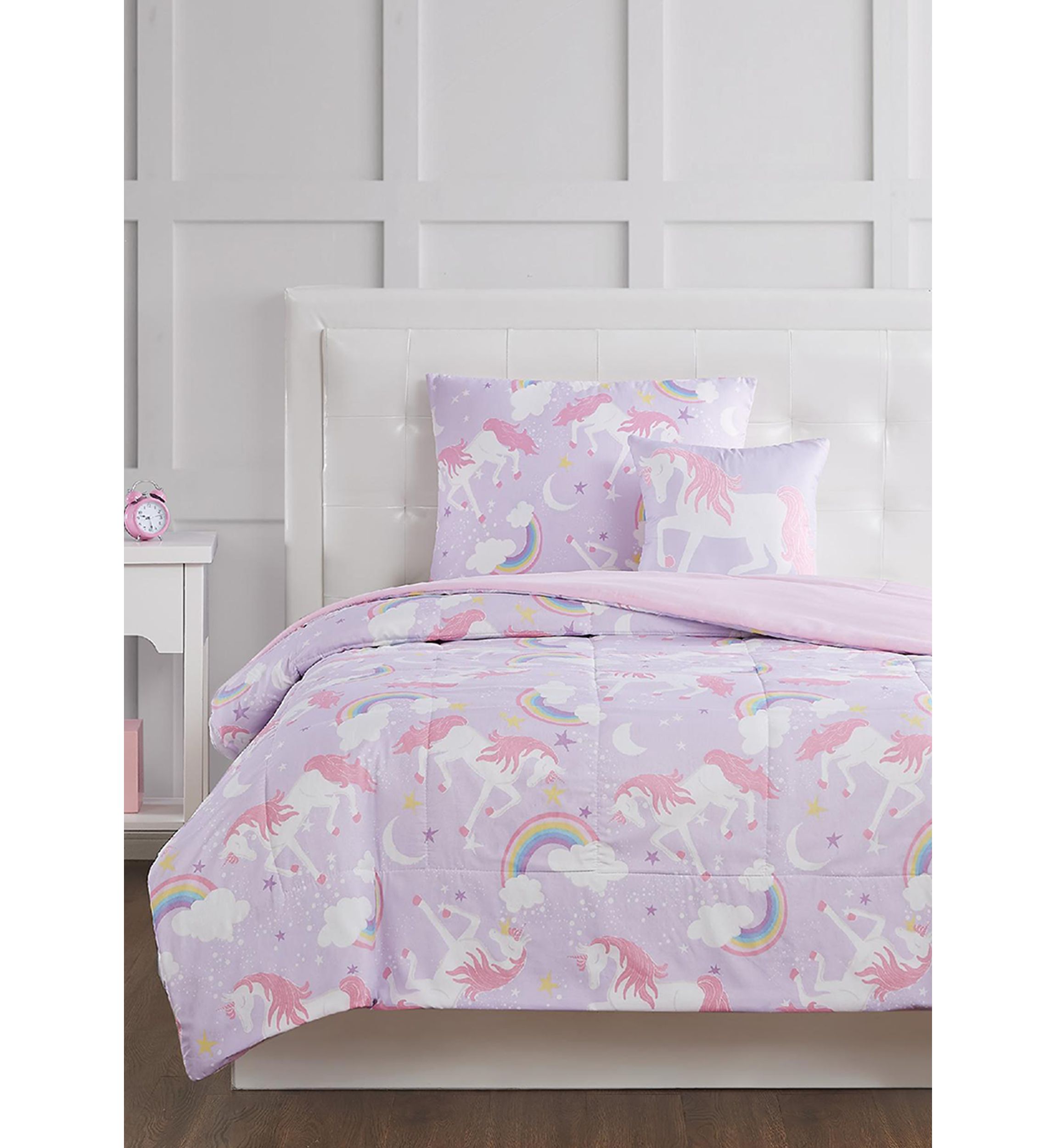 Rainbow Unicorn Comforter Set
