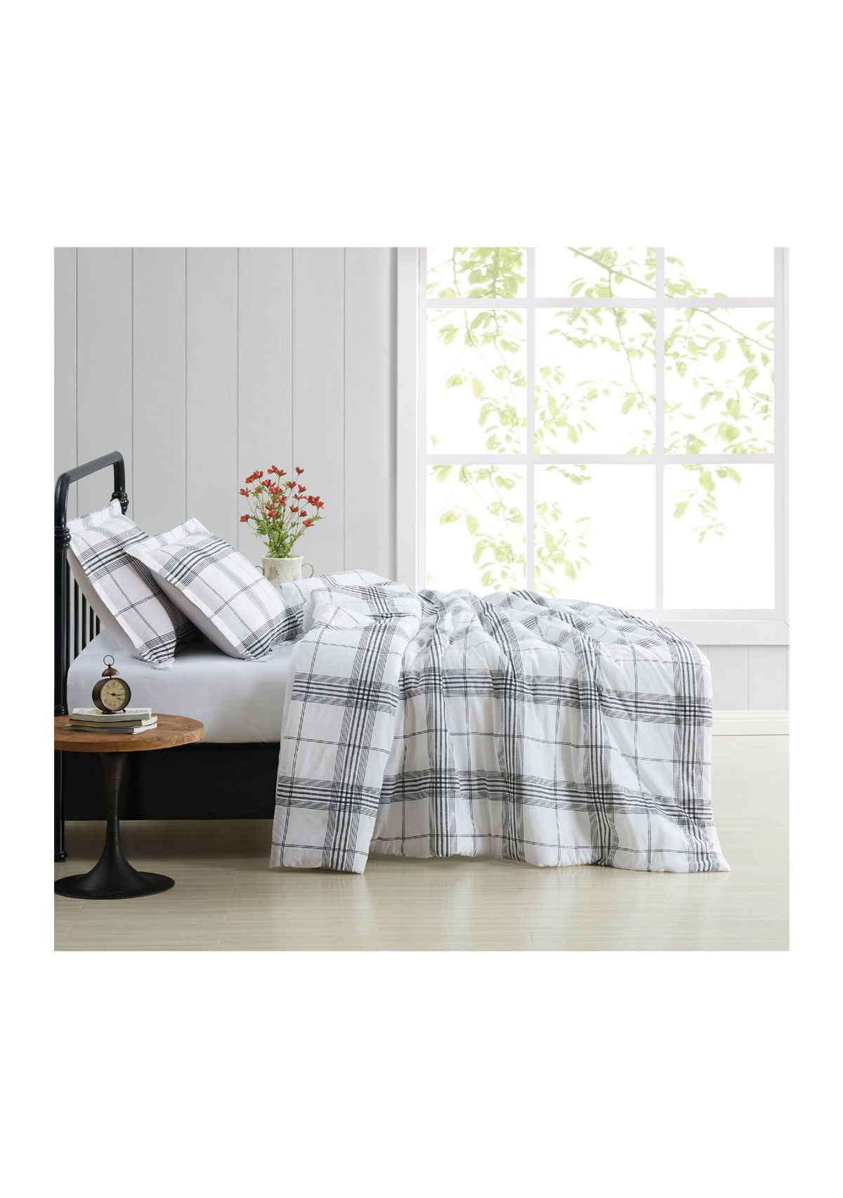 Cottage Plaid Comforter Set