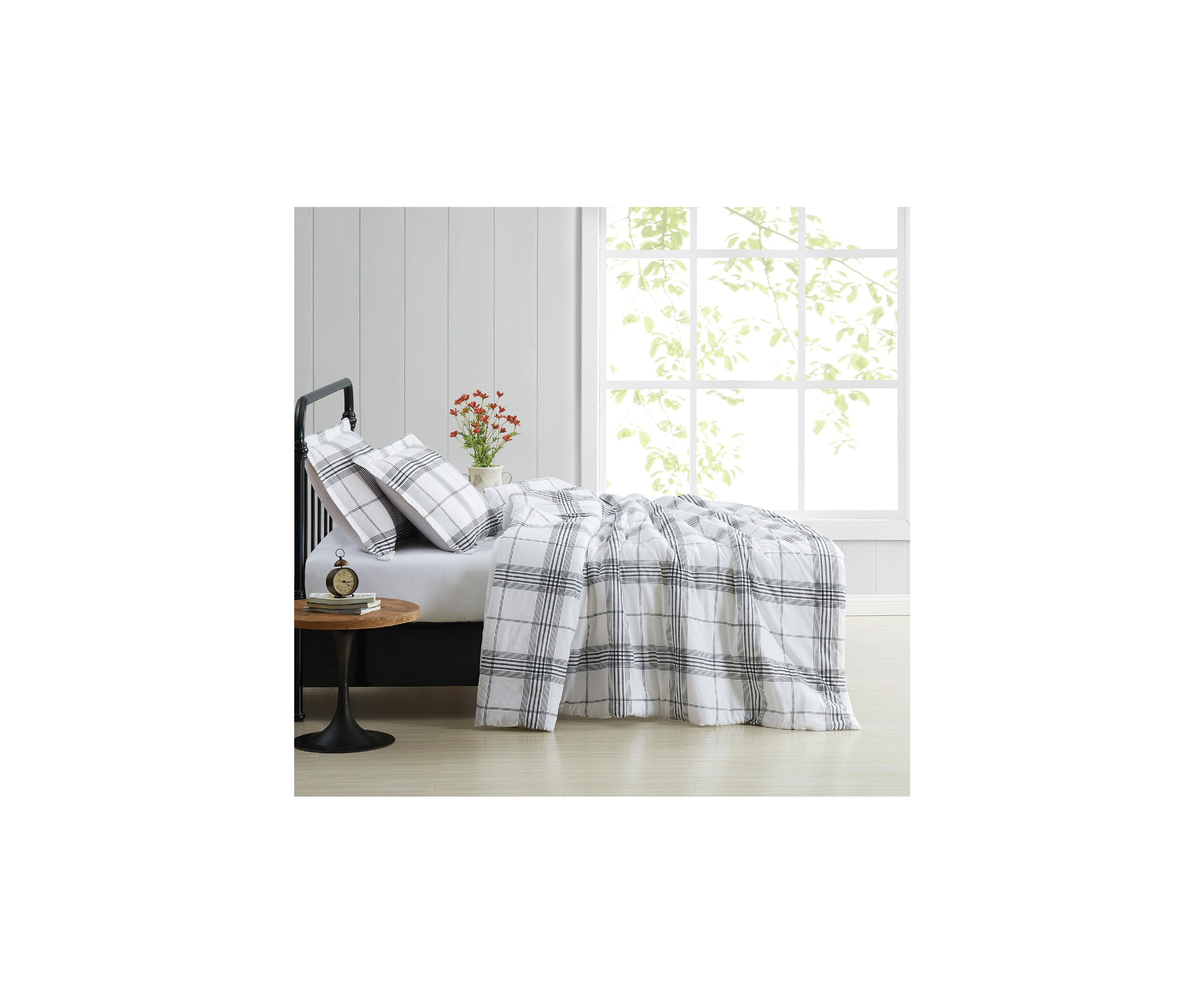 Cottage Plaid Comforter Set