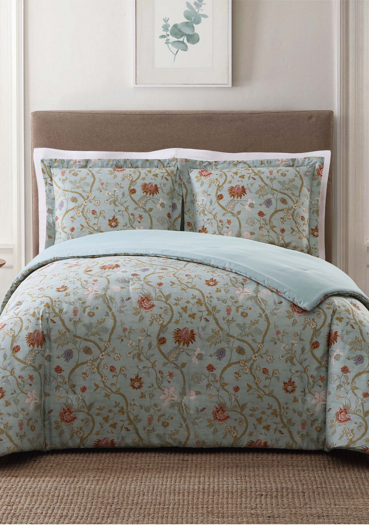 Bedford Blue Twin XL Comforter Set