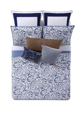 Oceanfront Resort Indienne Paisley Full Queen Duvet Set Belk