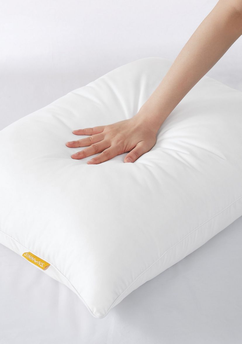 Simmons Down Alternative and Memory Foam Hybrid Bed Pillow
