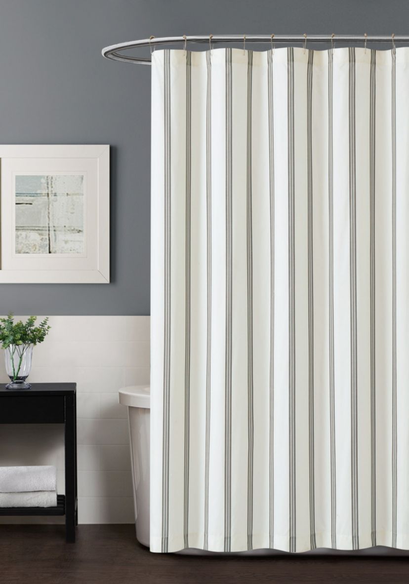 Truly Soft Millenial Stripe Shower Curtain
