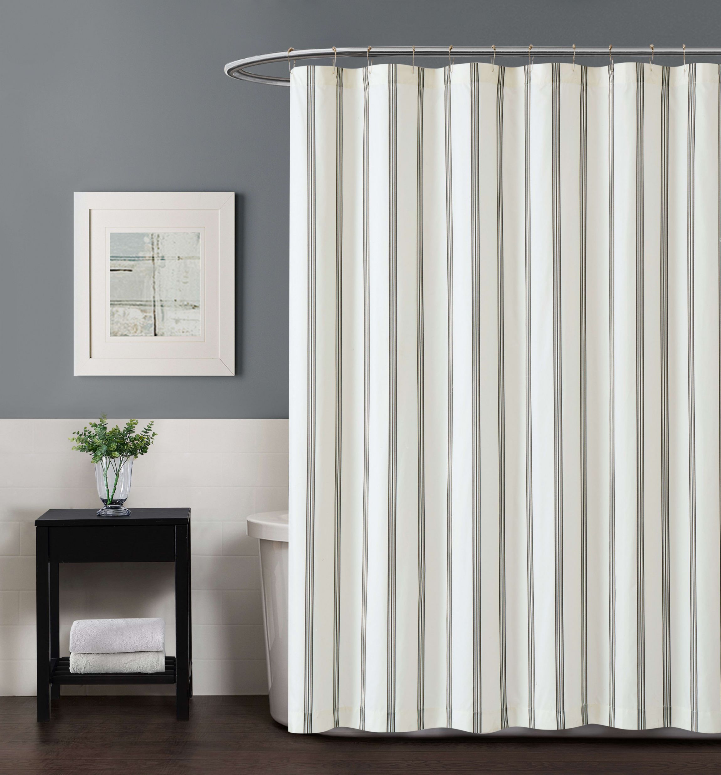 Truly Soft Millenial Stripe Shower Curtain