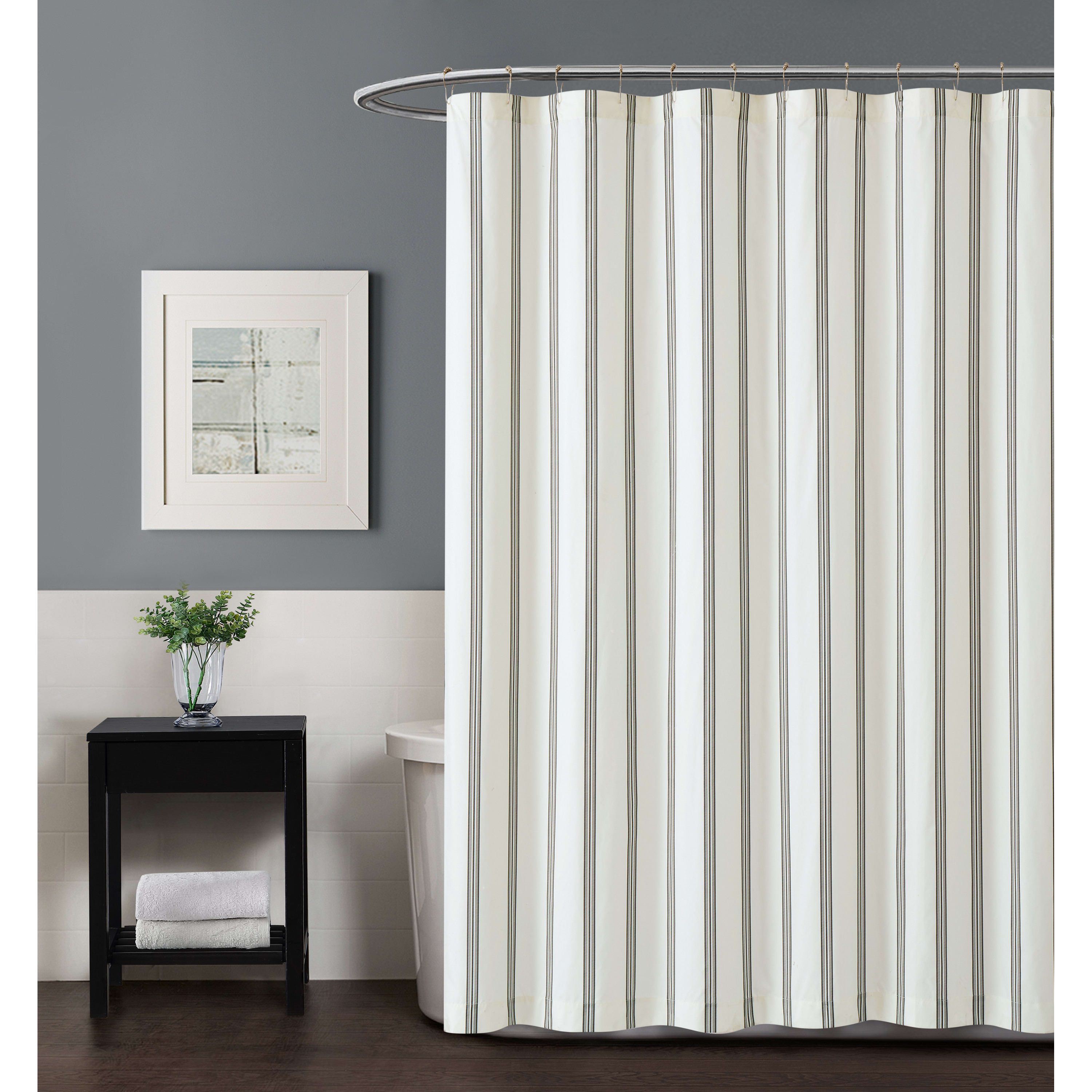 Truly Soft Millenial Stripe Shower Curtain