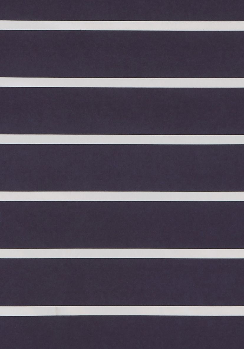 Truly Soft Maddow Stripe Navy Shower Curtain