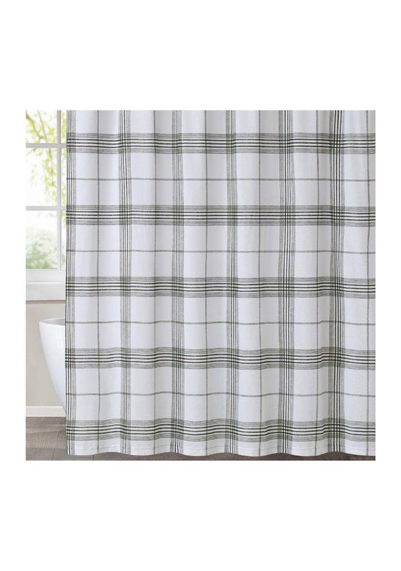 Cottage Plaid Shower Curtain