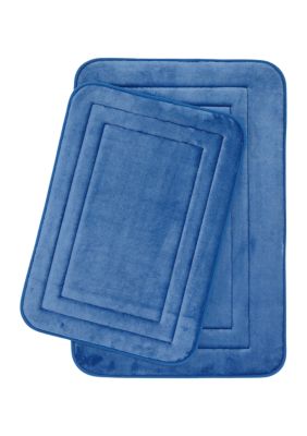 2 Pack Memory Foam Bath Rugs