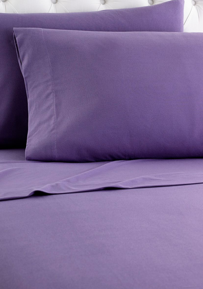 Micro Flannel Solid Sheet Set
