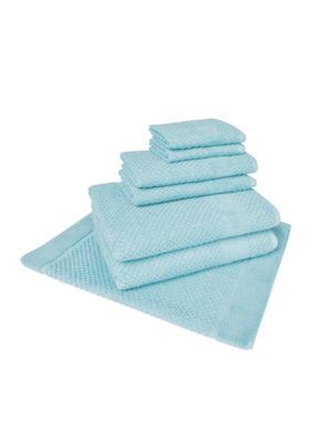 american dawn chevron 7 piece towel se