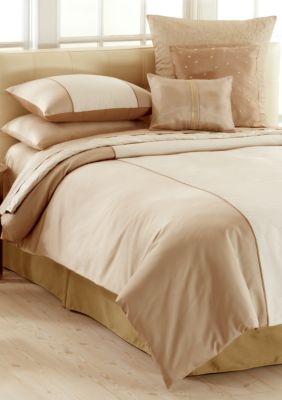 Calvin Klein Champagne Queen Comforter Set 92 In X 96 In Belk