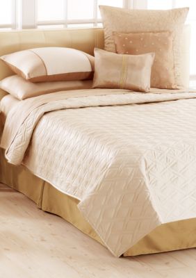 Calvin Klein Champagne Pearl Queen Coverlet 90 In X 95 In Belk