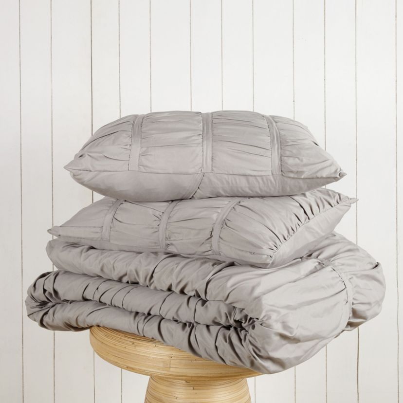 Emily Solid Textured Comforter Set