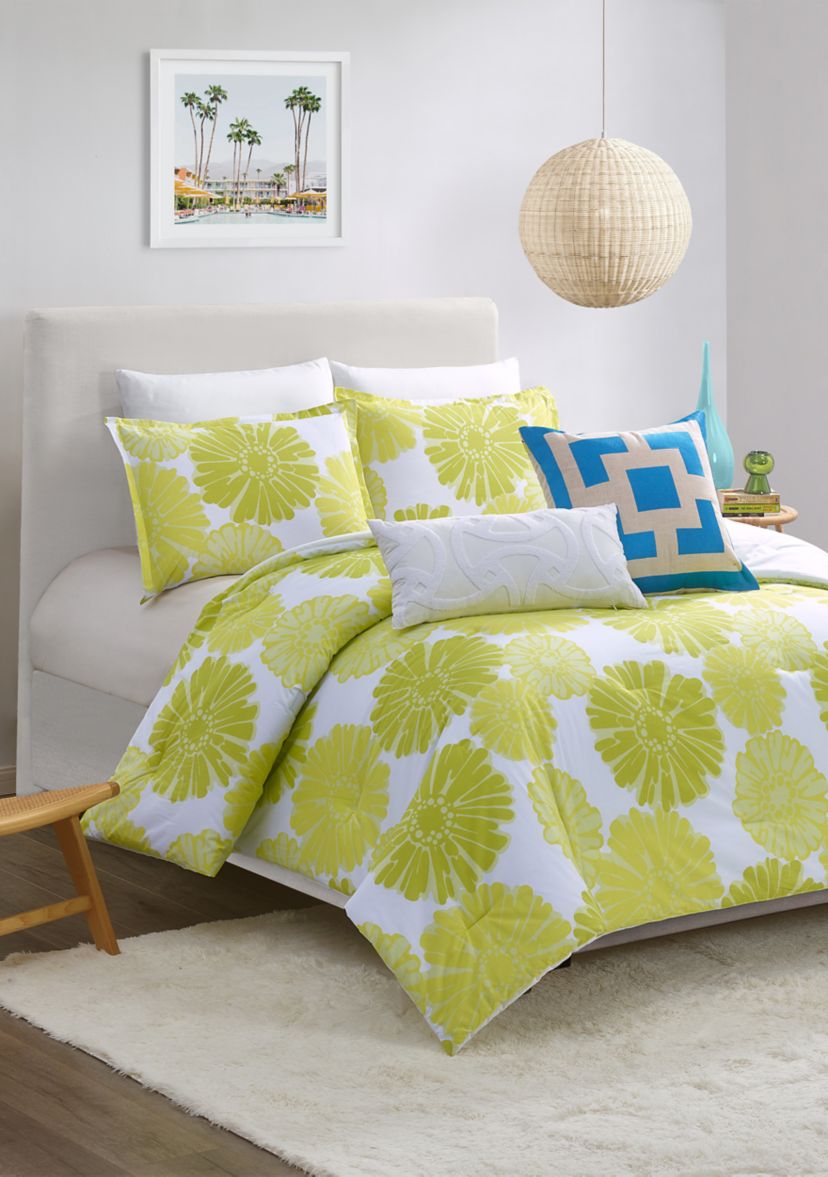 Big Floral Comforter Set 
