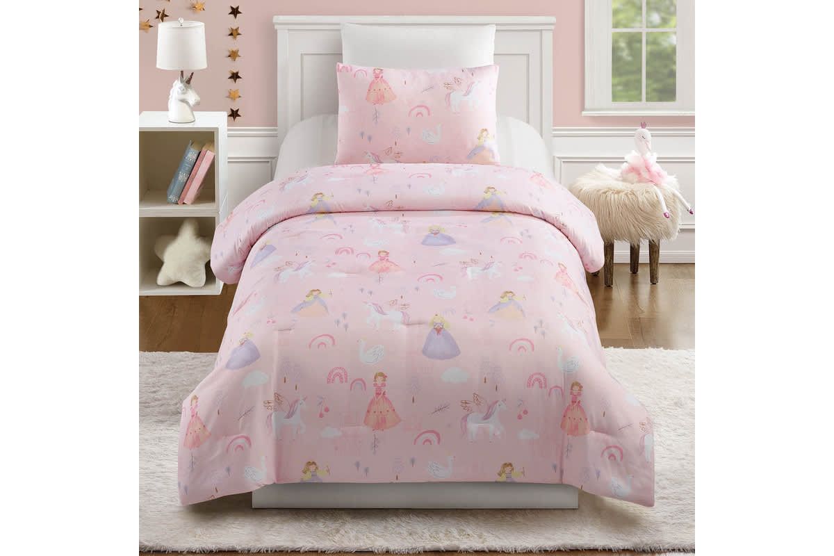 Fairytale Princess Microfiber Comforter Set