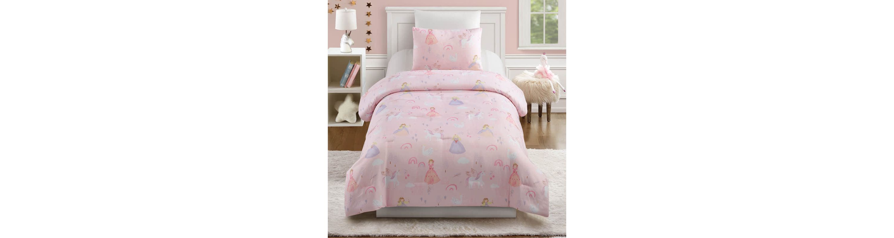 Fairytale Princess Microfiber Comforter Set