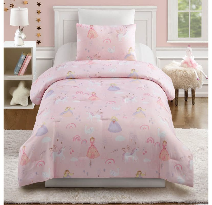 Fairytale Princess Microfiber Comforter Set