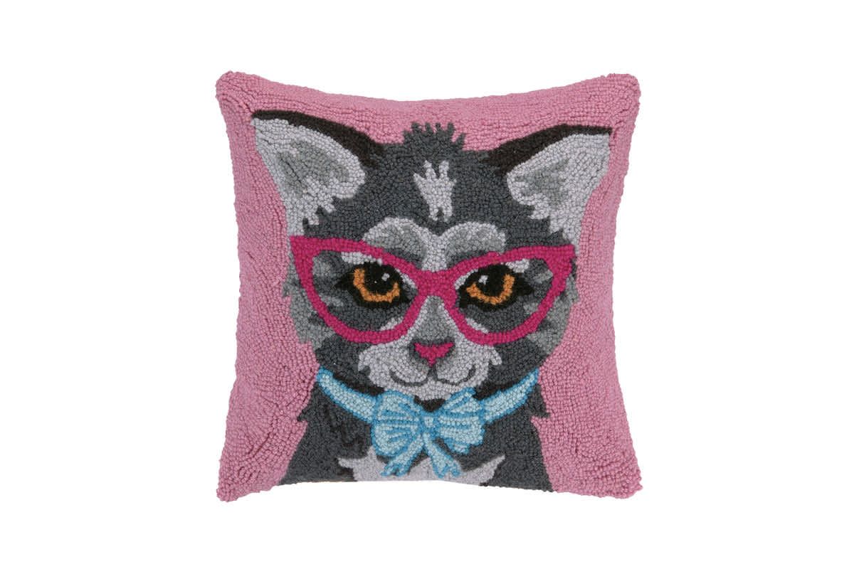 Cool Frenchy Wool Hook Pillow