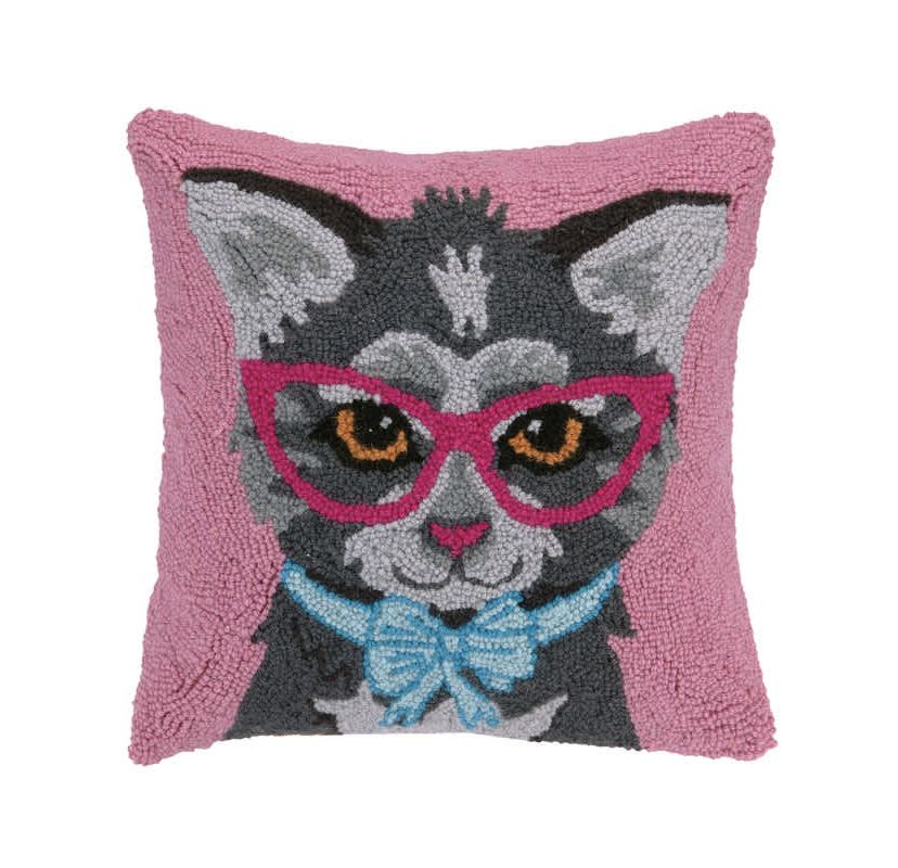 Cool Frenchy Wool Hook Pillow
