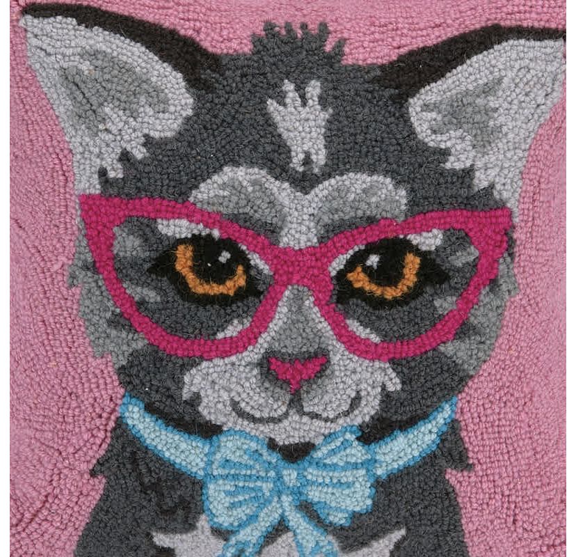 Cool Frenchy Wool Hook Pillow