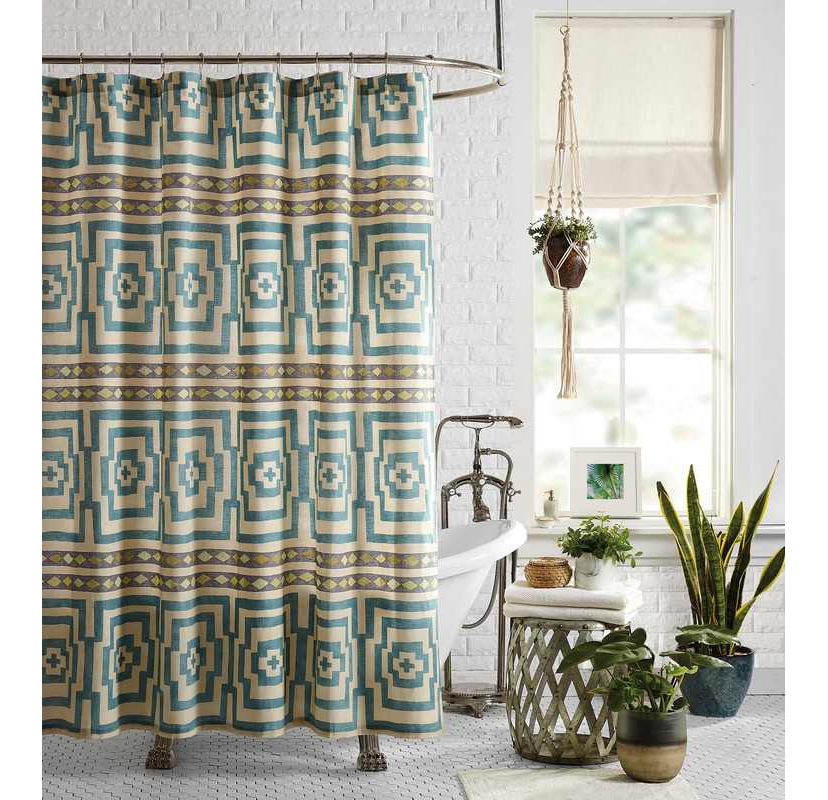 Hypnotic Shower Curtain by Jungalow