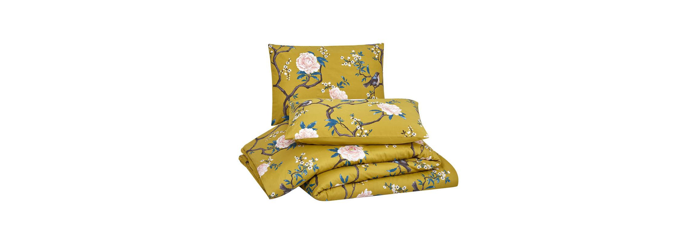 Bird Chinoiserie 3-Piece Reversible Comforter Set