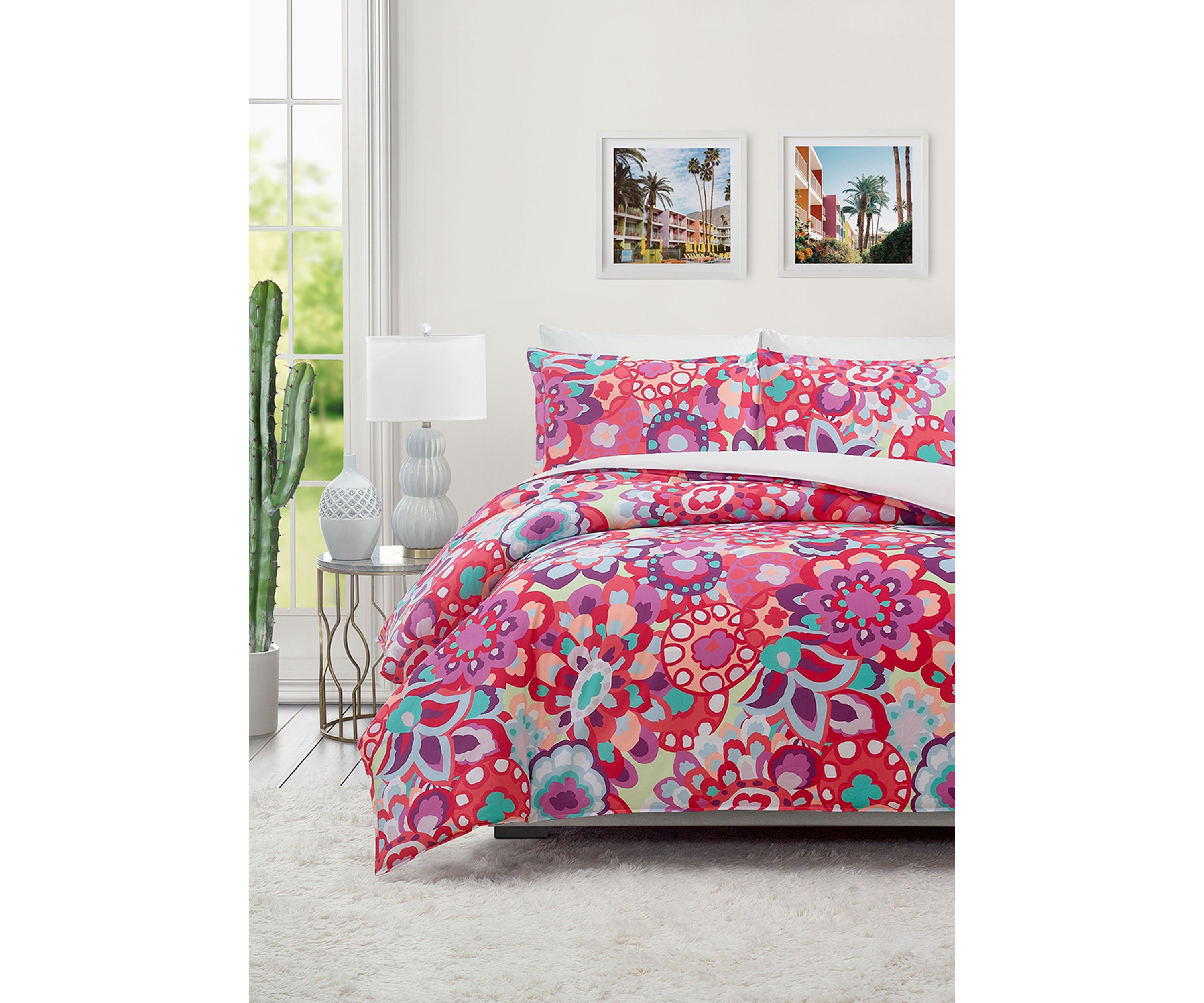 Isola Floral Comforter Set