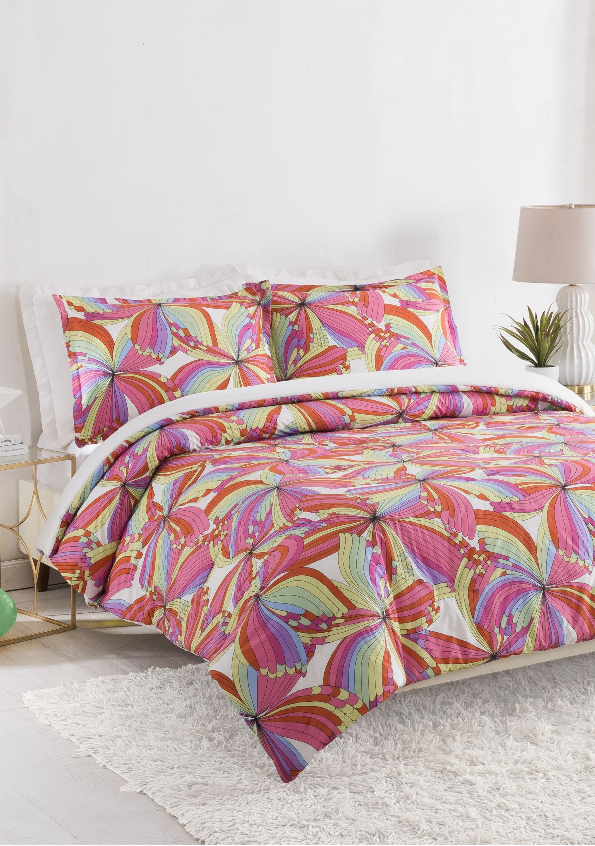 Pinwheel 3-Piece Comforter Set 