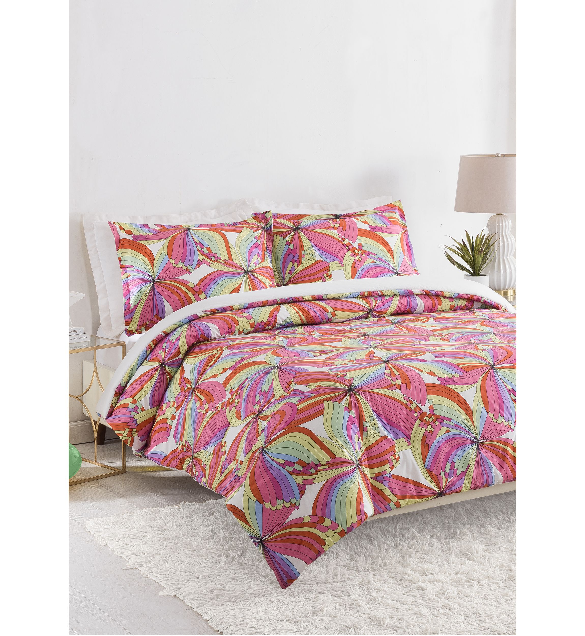 Pinwheel 3-Piece Comforter Set 