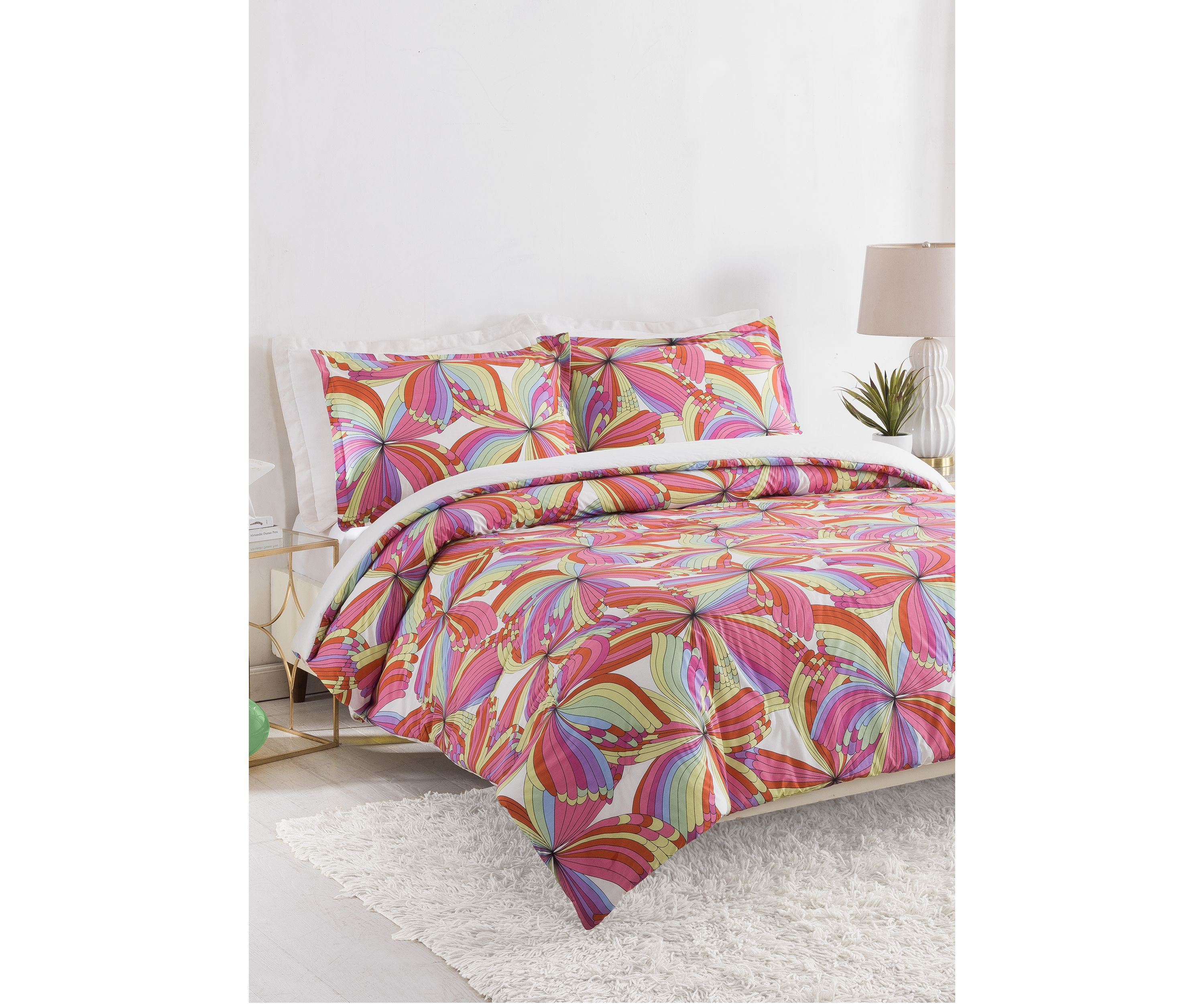 Pinwheel 3-Piece Comforter Set 
