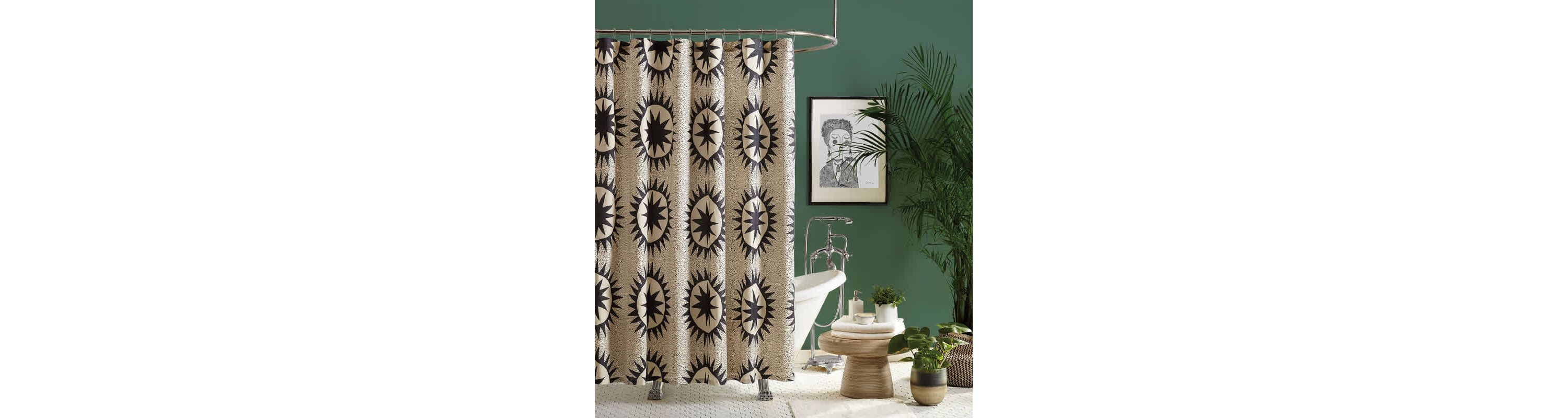 Soleil Shower Curtain by Jungalow