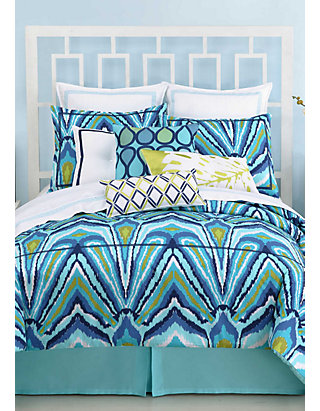 Trina Turk Blue Peacock Bedding Collection Belk