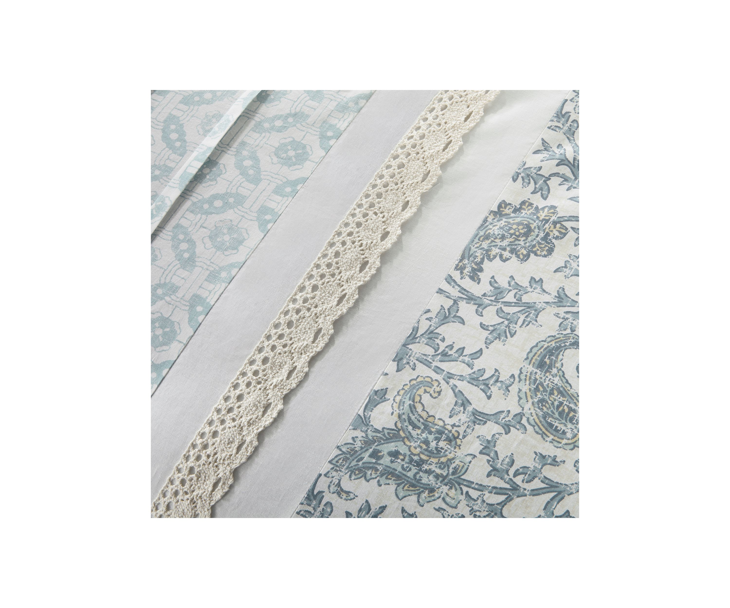 Dawn 9 Piece Cotton Percale Comforter Set
