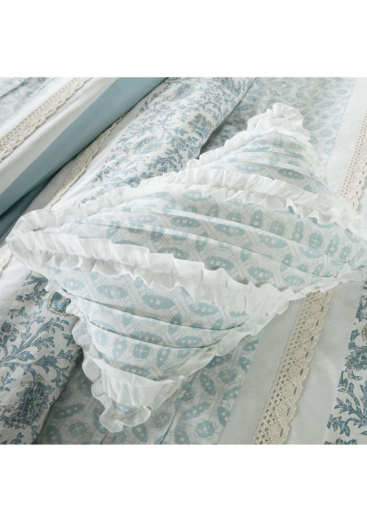 Dawn 9 Piece Cotton Percale Comforter Set